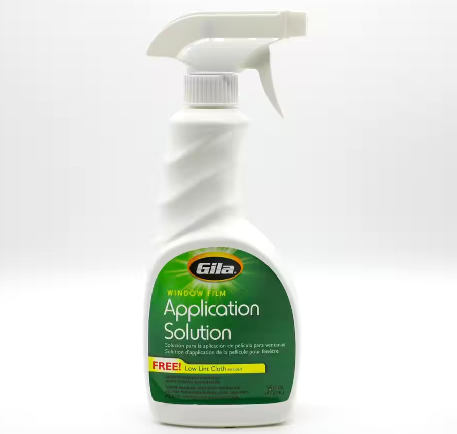 Gila 50146301 Clear Indoor Window Film Application Solution 16 fl oz