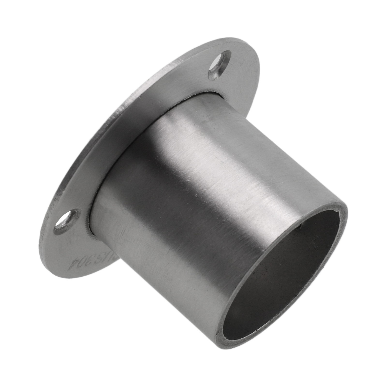 High Quality Polished Stainless Steel Flange Connection for Wall Mounting