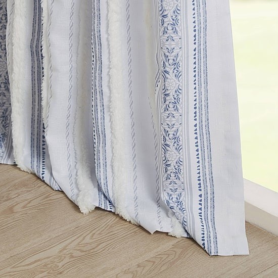 Madison Park Isabella Light Filtering Curtain Panel 50×84 Rod Pocket Isabella