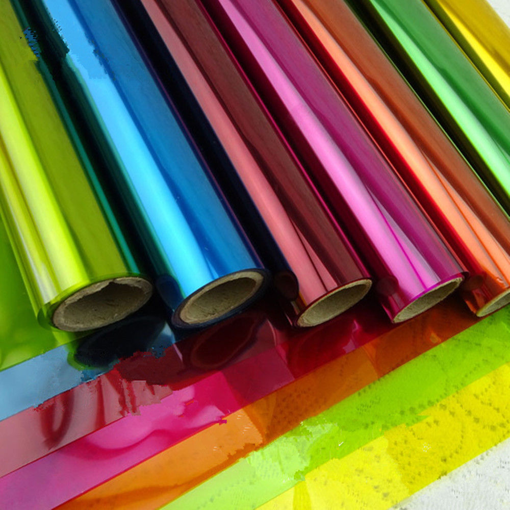 Decorative Non Reflective Window Glass Film Solar Tint Architectural Film 9color