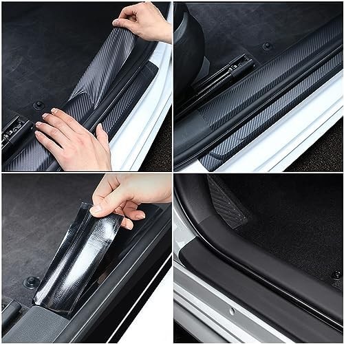 2IN X 30FT Gloss Black Vinyl Wrap for Chrome Delete Window Trim Car Door Sill Pr