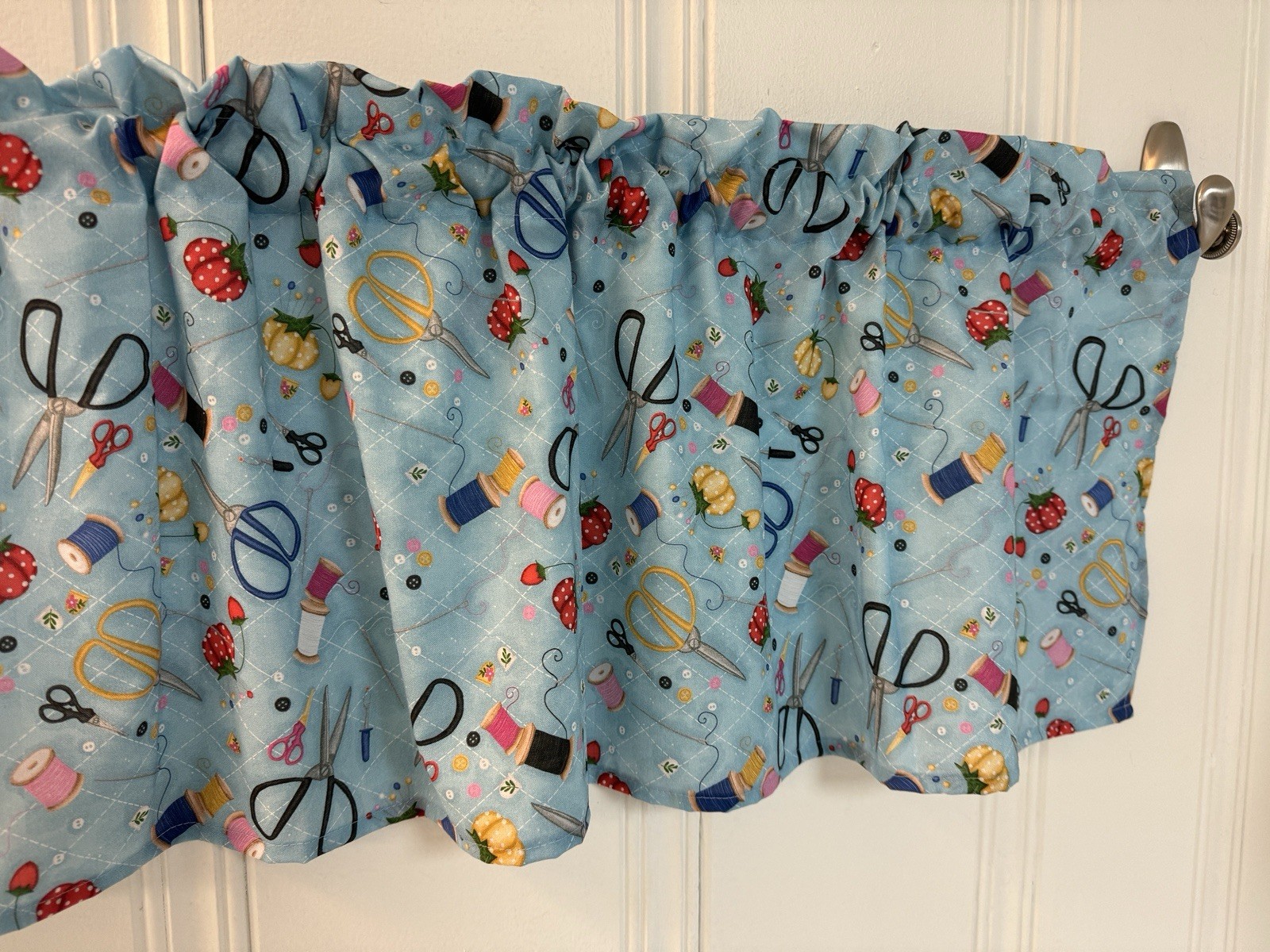 Custom Crafting Notions Sewing Valance Curtain Handmade Bedroom Curtains