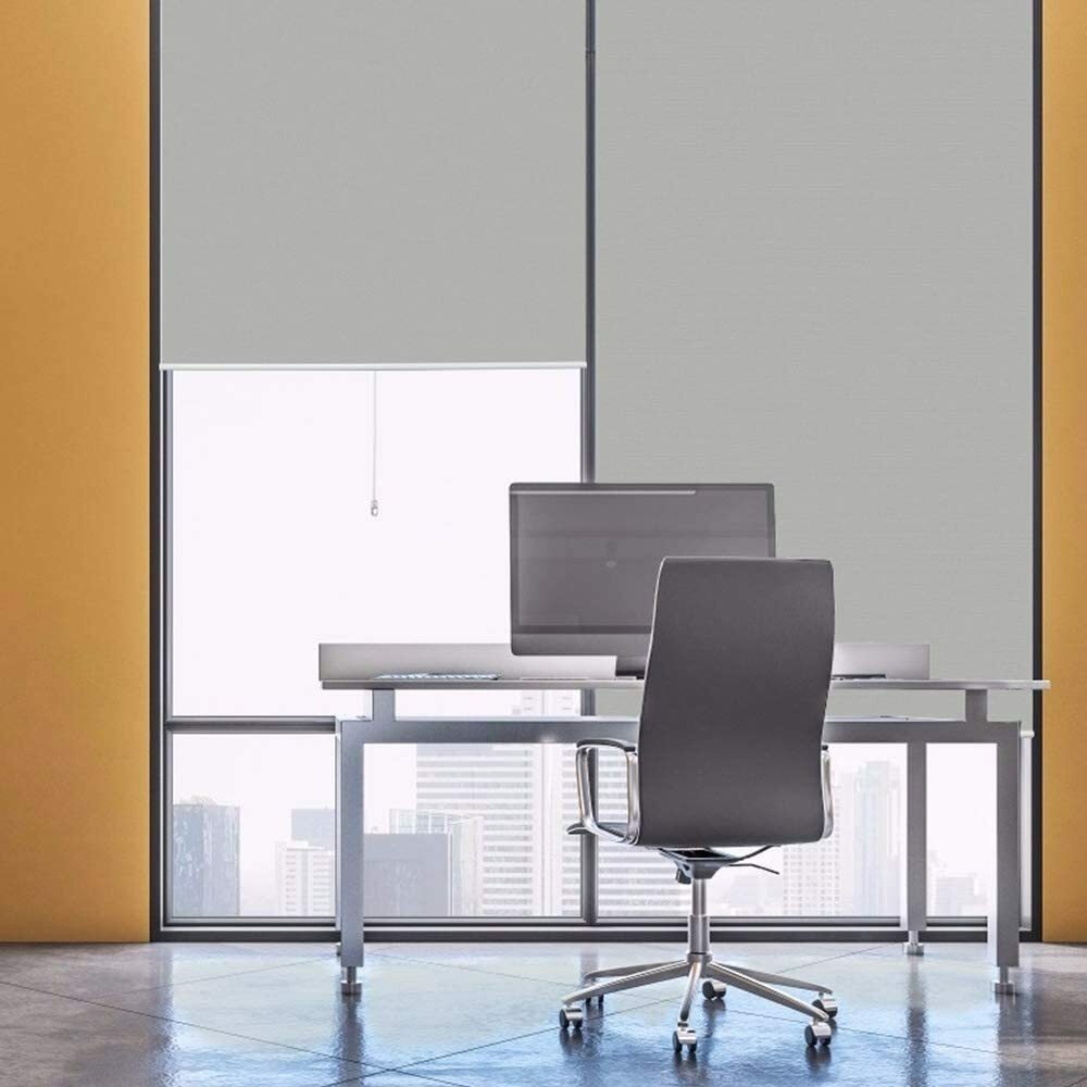Cordless Blackout Roller Shade Privacy Waterproof Thermal Insulated Window Blind