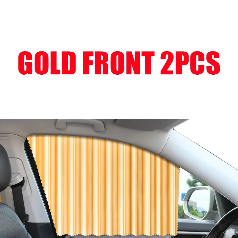 Car Sunshade Curtain Magnets Universal Front Rear Side Window Shades Curtains