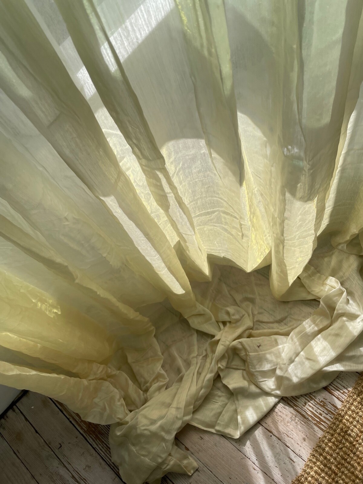 SUPER AAAA HUGE SILK PLEATED DRAPES/CURTAINS. 68 X 81 X 2