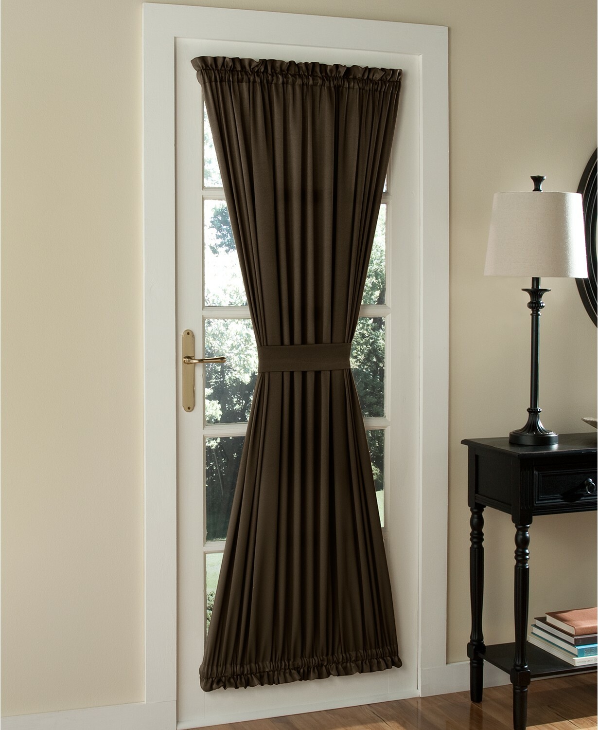 Sun Zero Grant Room Darkening 54″ x 72″ Door Panel – Chocolate
