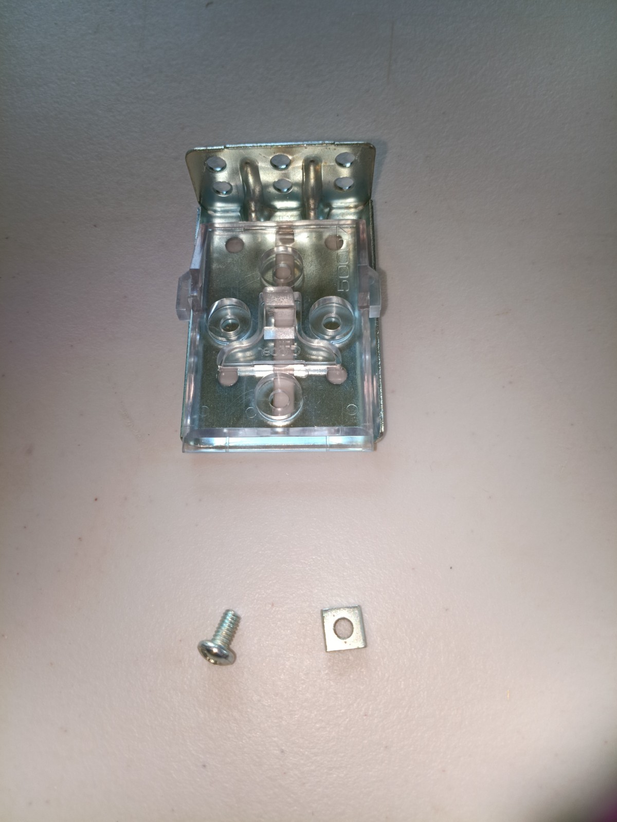 Vintage Graber/Bali cellular shade adjustable metal mounting brackets. 509