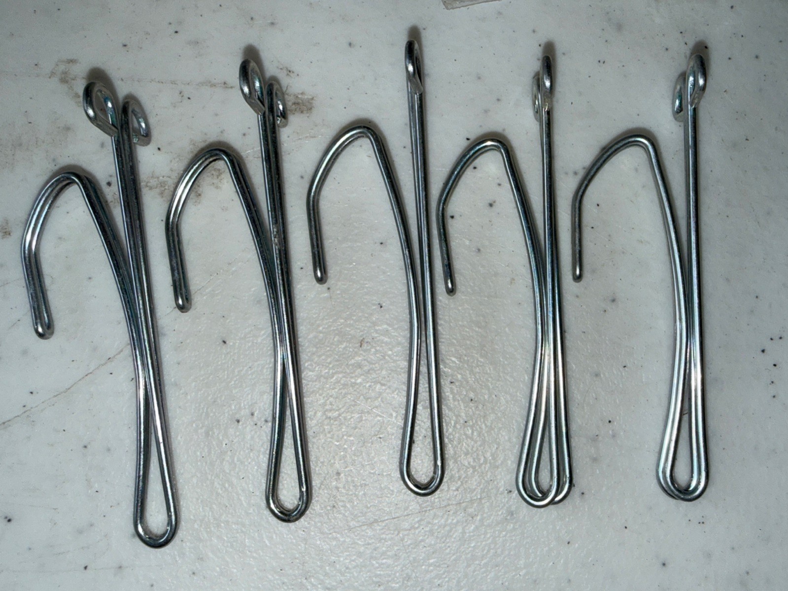 NOS 33 Total Kirsch Drapery Quick Hook Slip-In Hooks for 4″ Traverse Rods