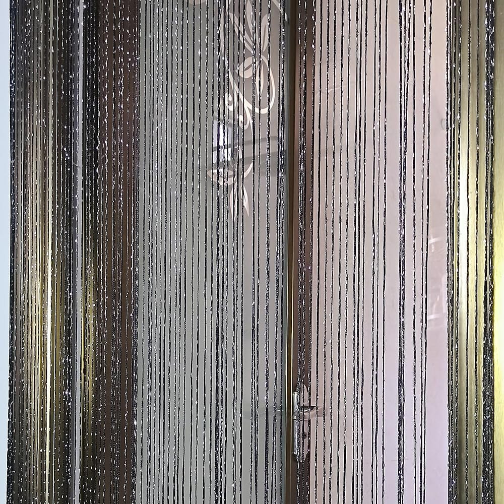 Home Decor Sequin Curtain for Doorway,Door String Curtains, 39X79 Inch Hanging,C