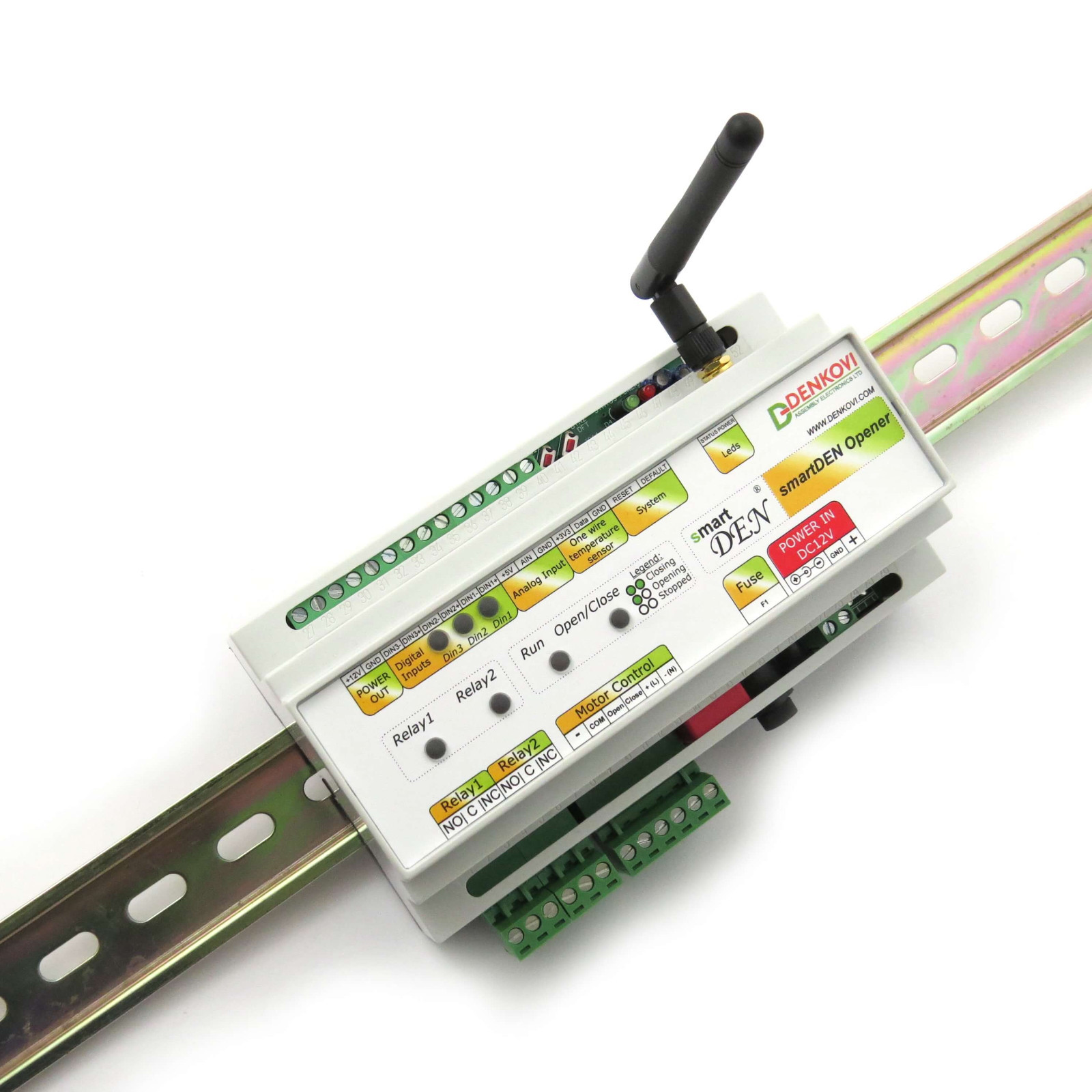 Wi-Fi Window Roller Shutter Motor Driver Controller – RF Remotes, Android APP