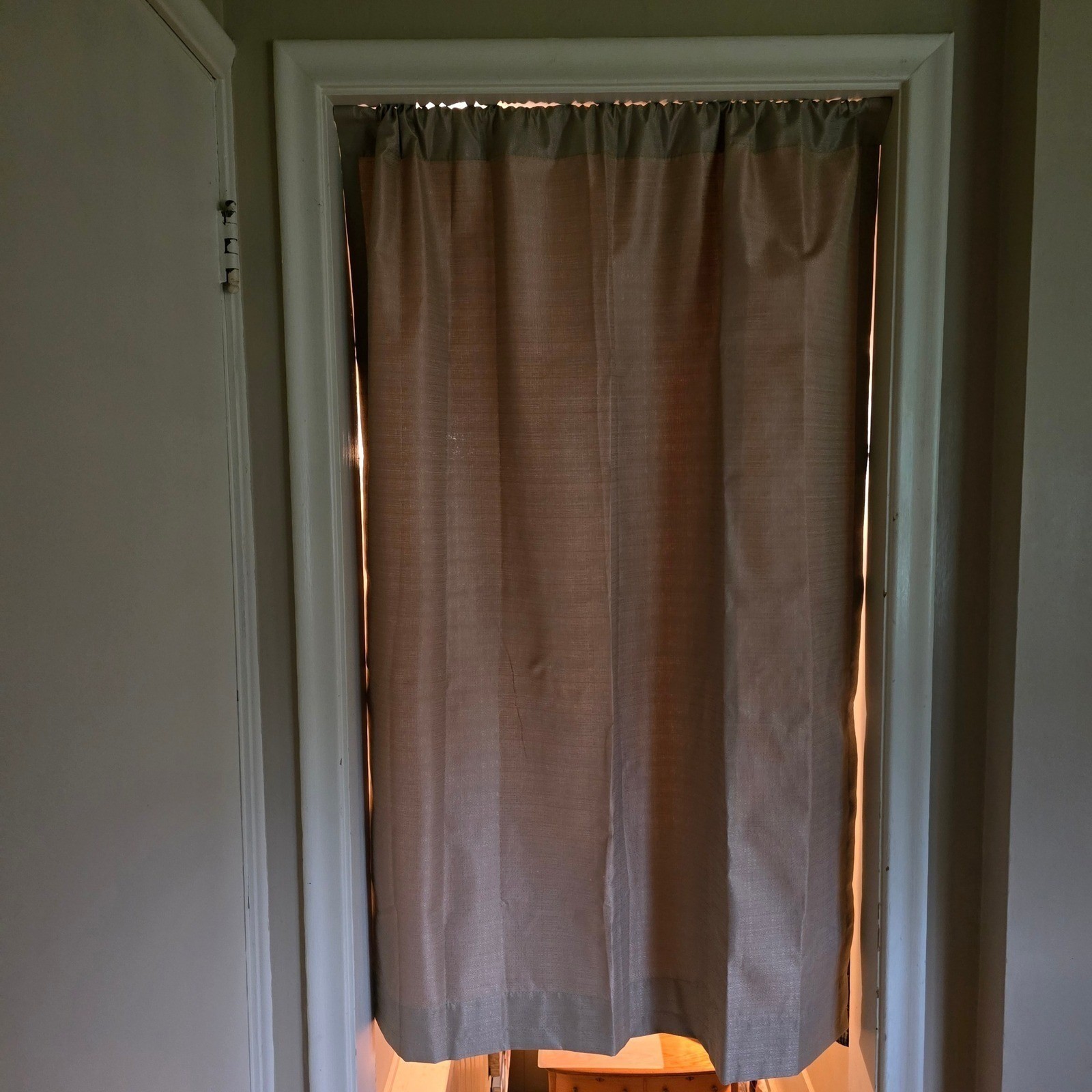 Two Room Darkening Window Curtains Beige in Color 55″ x 41″ – 2 Available