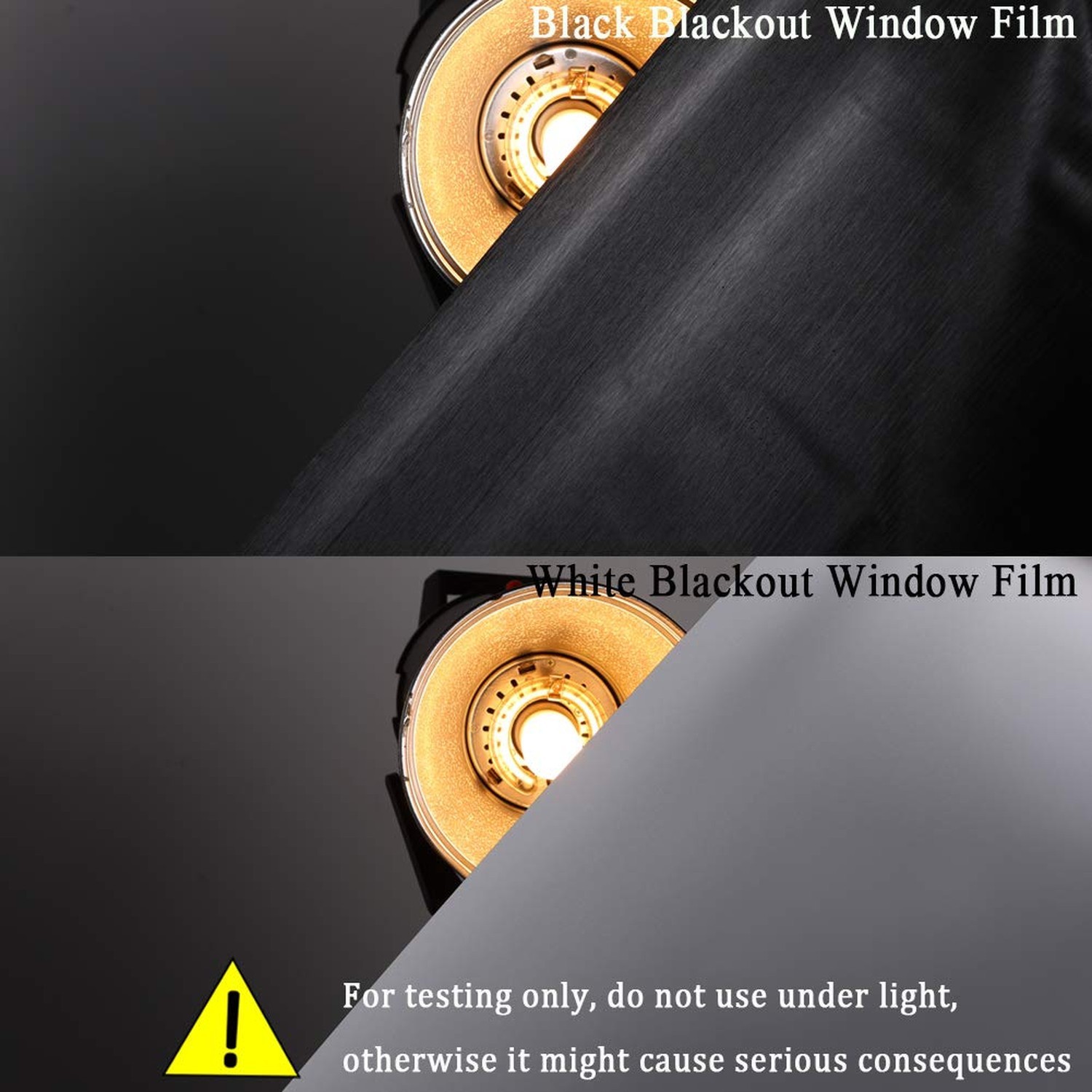 Whiteout Blackout Room Darkening Window Film Privacy No Glue 17.5×78.7in | 10…