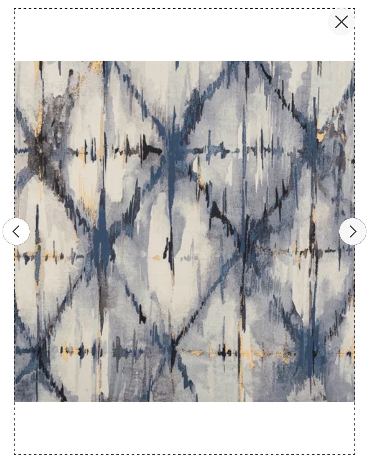 No. 918 Keaton Geometric Room Darkening Rod Pocket Valance Gray 54 x 18 in
