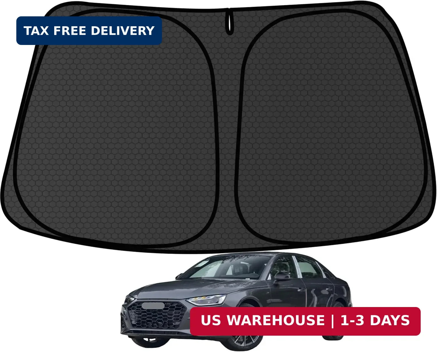 A4L Windshield Sun Shade for Audi A4L 2018-2025 Blocks UV Rays Accessories,1:1 C