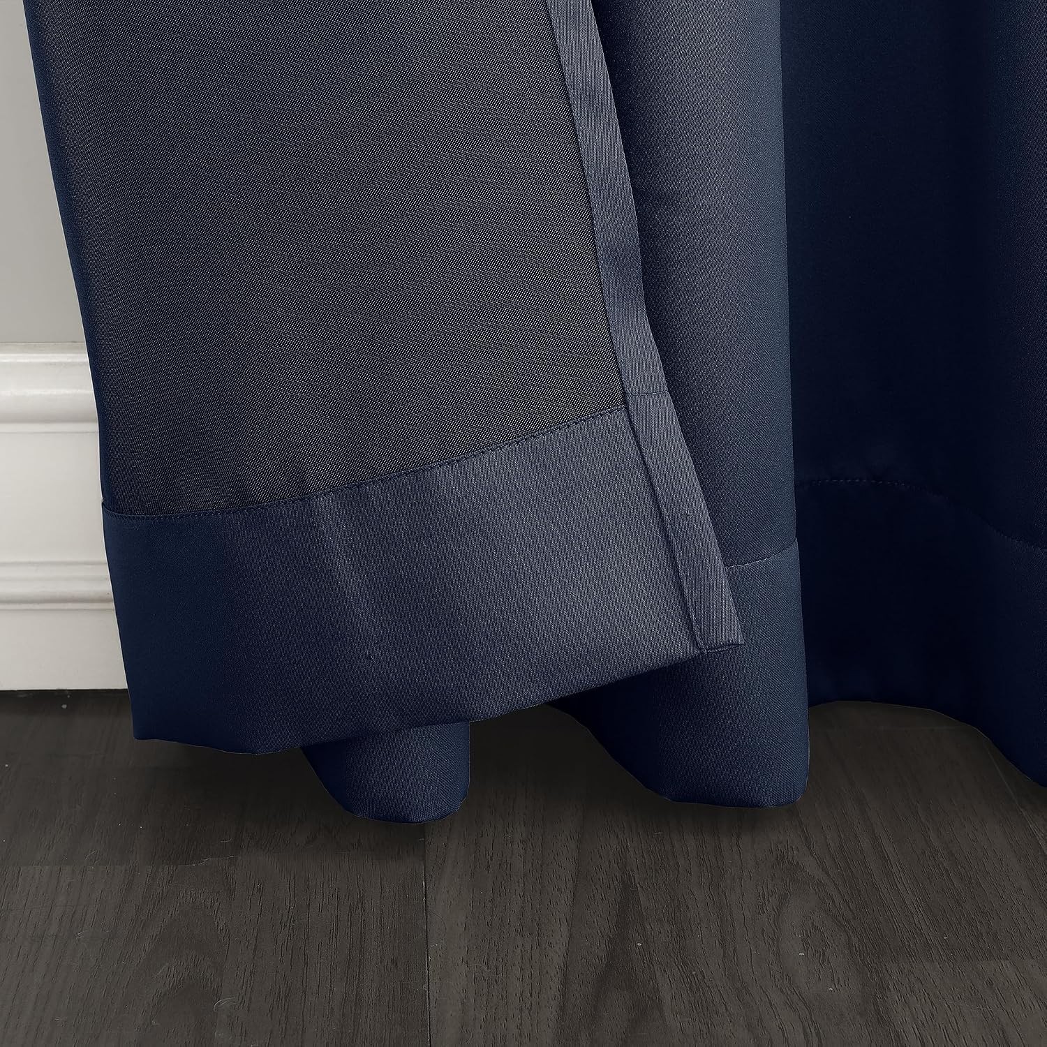 Navy Blue Energy Efficient Grommet Curtain – Room Darkening 54”w x 108”l Panel