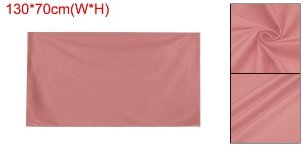 Cabinet Curtains Dust Proof Kitchen Privacy Curtain (51.1″x27.6″ Brown Red)