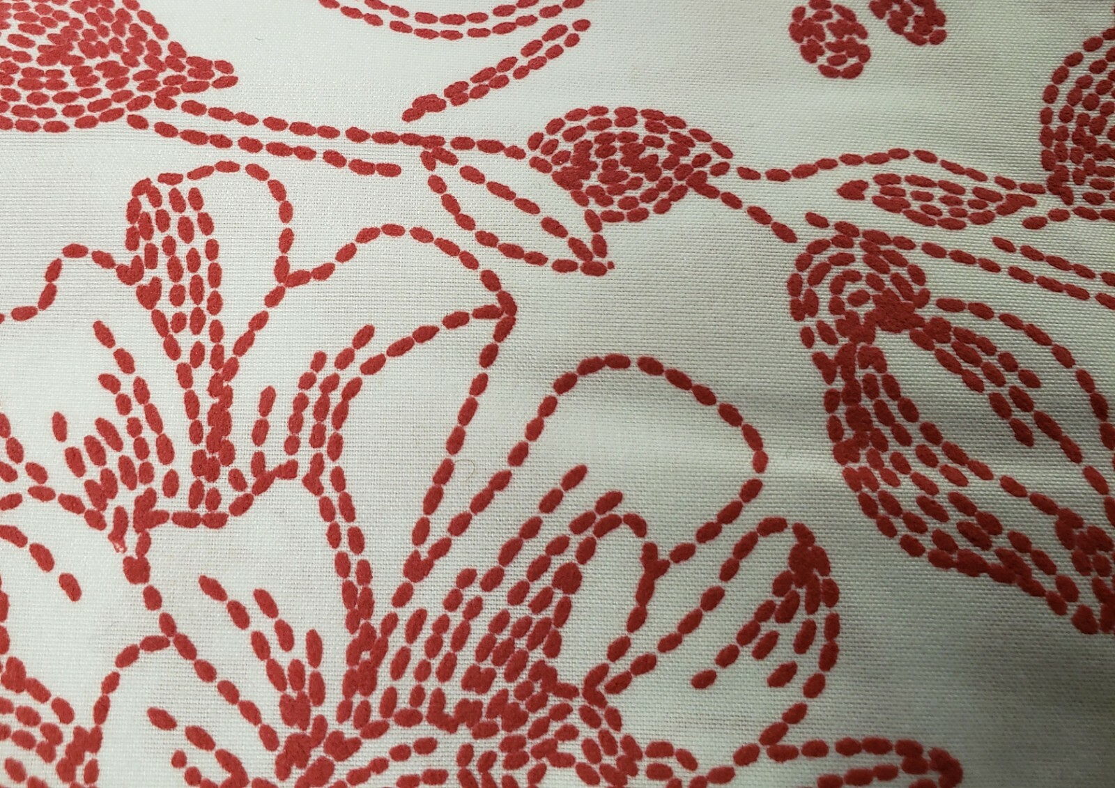 Kitchen Window Curtains Set:2 Tiers(28×36″)&Valance(56×15″)RED FLOWERS,AMELIA,RH