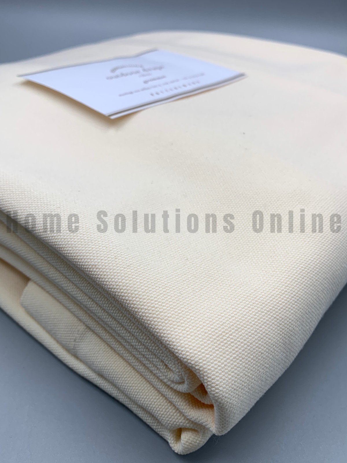 Pottery Barn Outdoor Pewter Grommet Curtain Natural 50″ x 108″ #Q227