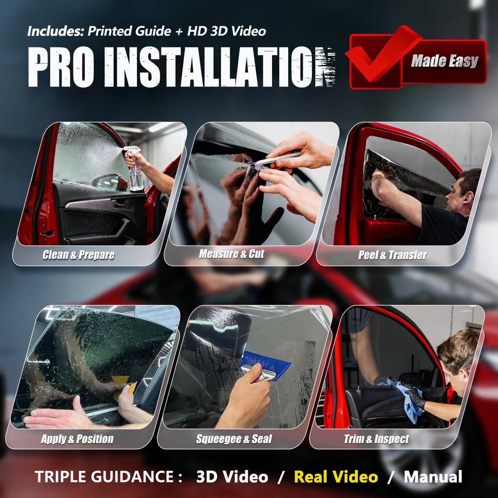 Ceramic Car Window Tint Film 15% VLT, 20″ x20FT