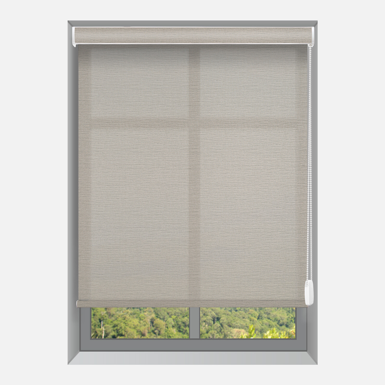 Changshade Light Filtering Waterproof Corded Window Blinds Roller Shades Blind