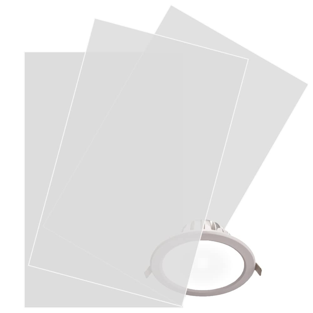 Lighting Diffusion Sticker 3 PCS Sheet 7.8X11.8Inches Soften Light Dimming Film