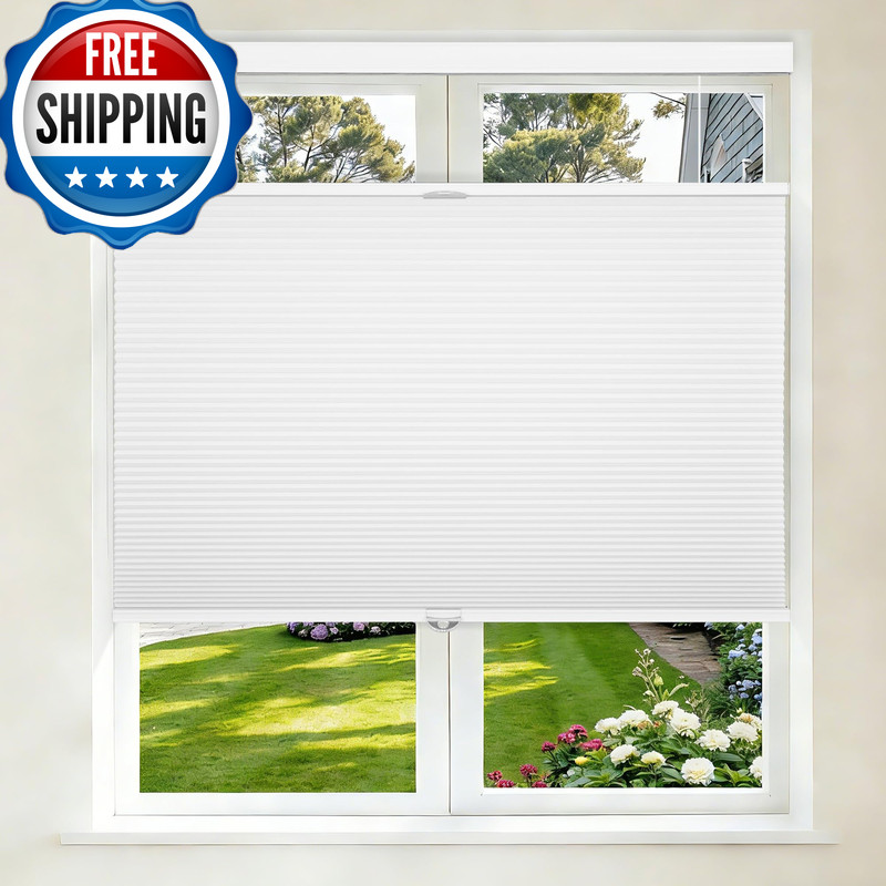 Grandekor Top Down Bottom Up Cellular Shades Cordless Pull Down Honeycomb