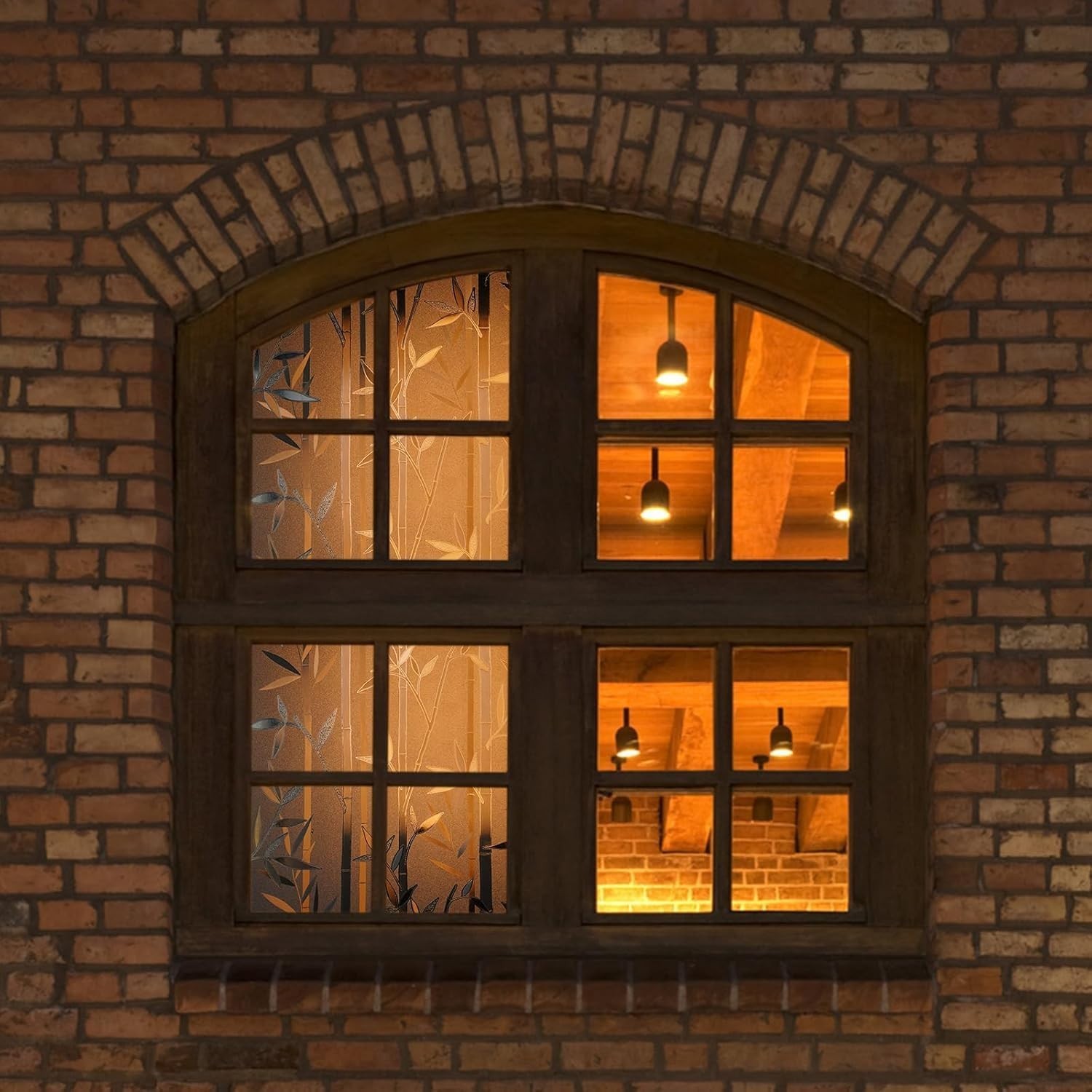 Window Privacy Film Decorative Frosted Stained Glass Clings Sticker Covering