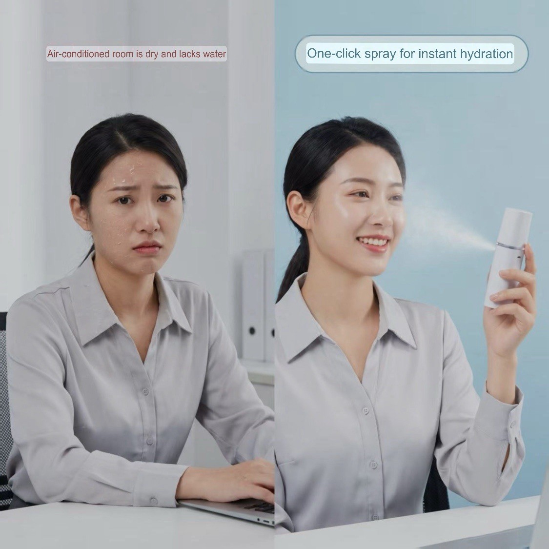 Portable Nano Facial Mister Mini Facial Steamer Atomization Eyelash Extension