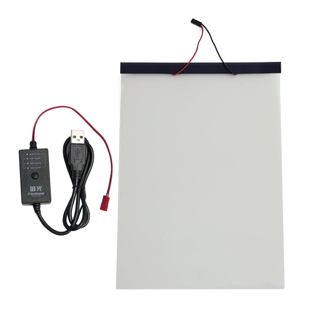 Filmbase PDLC Smart Film Switchable Adhesive 29CM*21CM, White