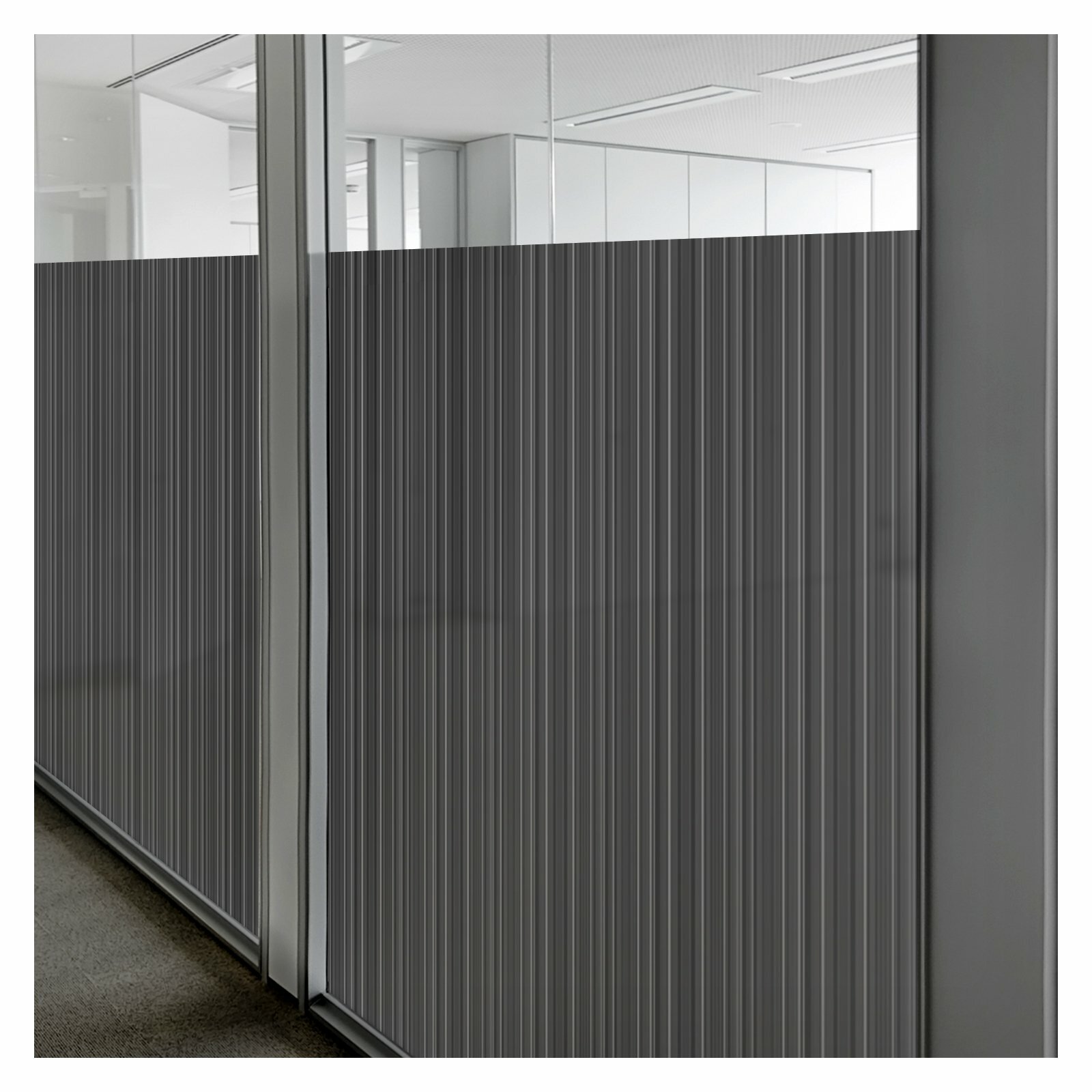 BDF 4BKSTR Decorative Window Film Black Stripe