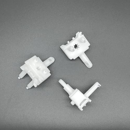 2 Pcs Vertical Blind Replacement Parts Wand Control White