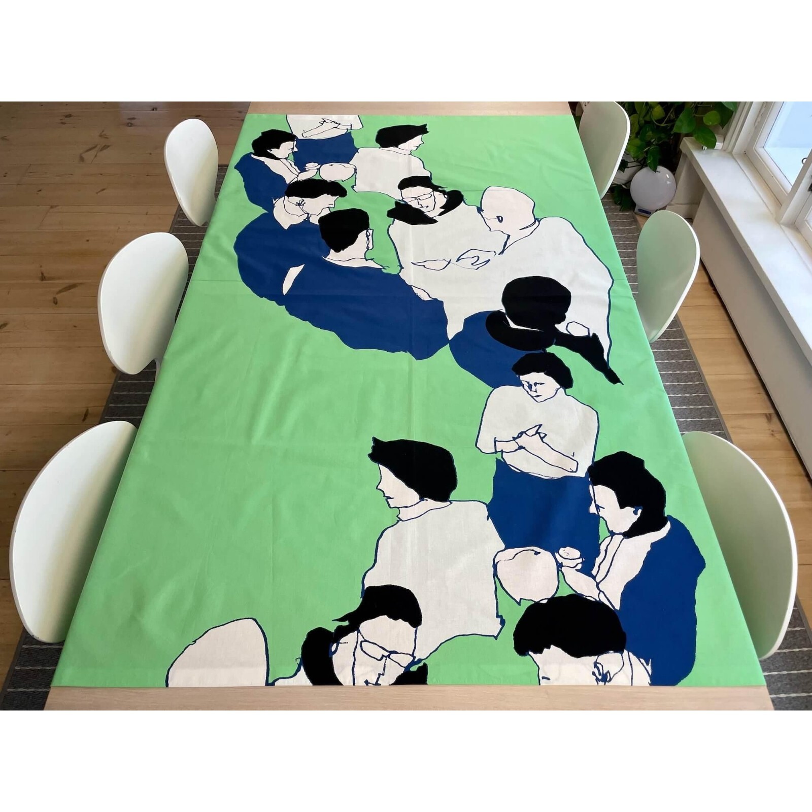 Marimekko Fabric Panel, Large Print for Wall Art, Curtain Panel or Tablecloth