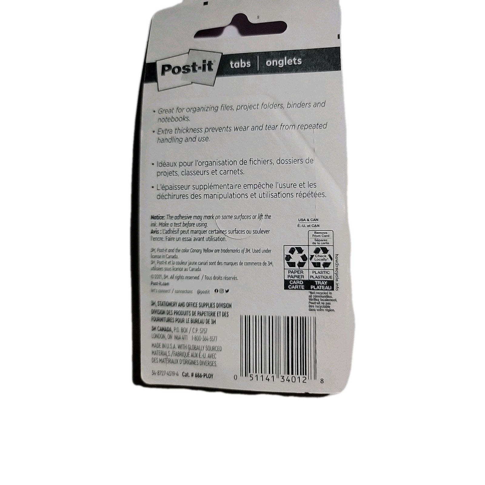 Post-it Tabs, 2 in, Solid, 24 Count (Pack of 1), Assorted Bright Colors