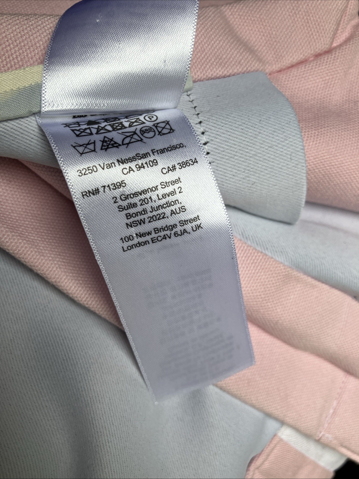 Pottery Barn Kids Color Pink Bordered Grommet Blackout Curtain 2 Panels 84″