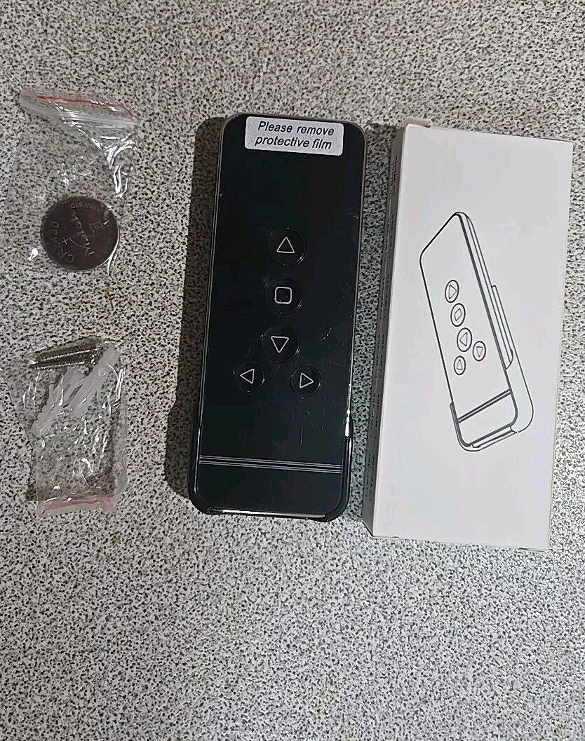 REMOTE CONTROL BY-305 FOR BOFU SHADE MOTOR 5 Channels. Black