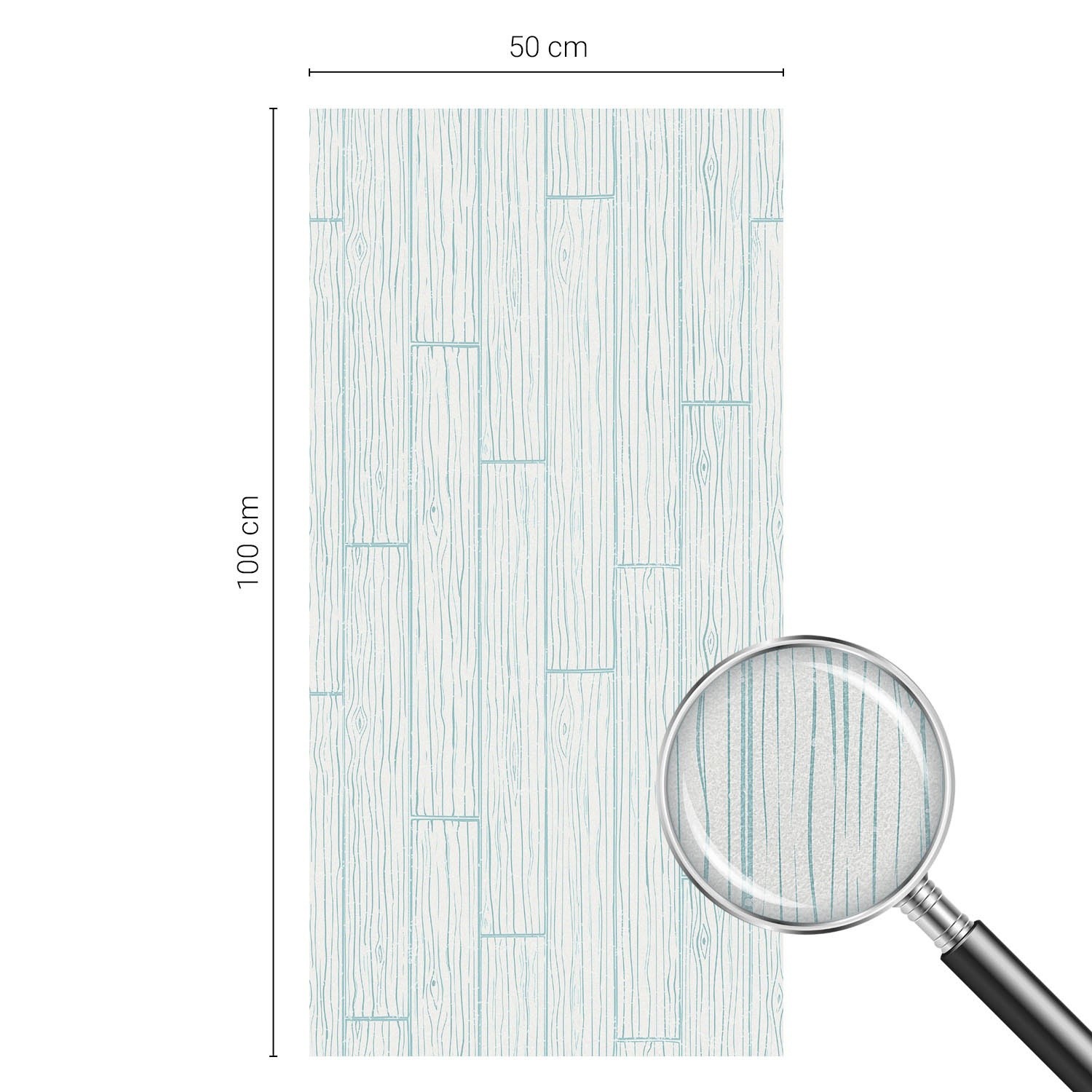 Frosted Window Film Self Adhesive Privacy Wooden Pattern Abstraction