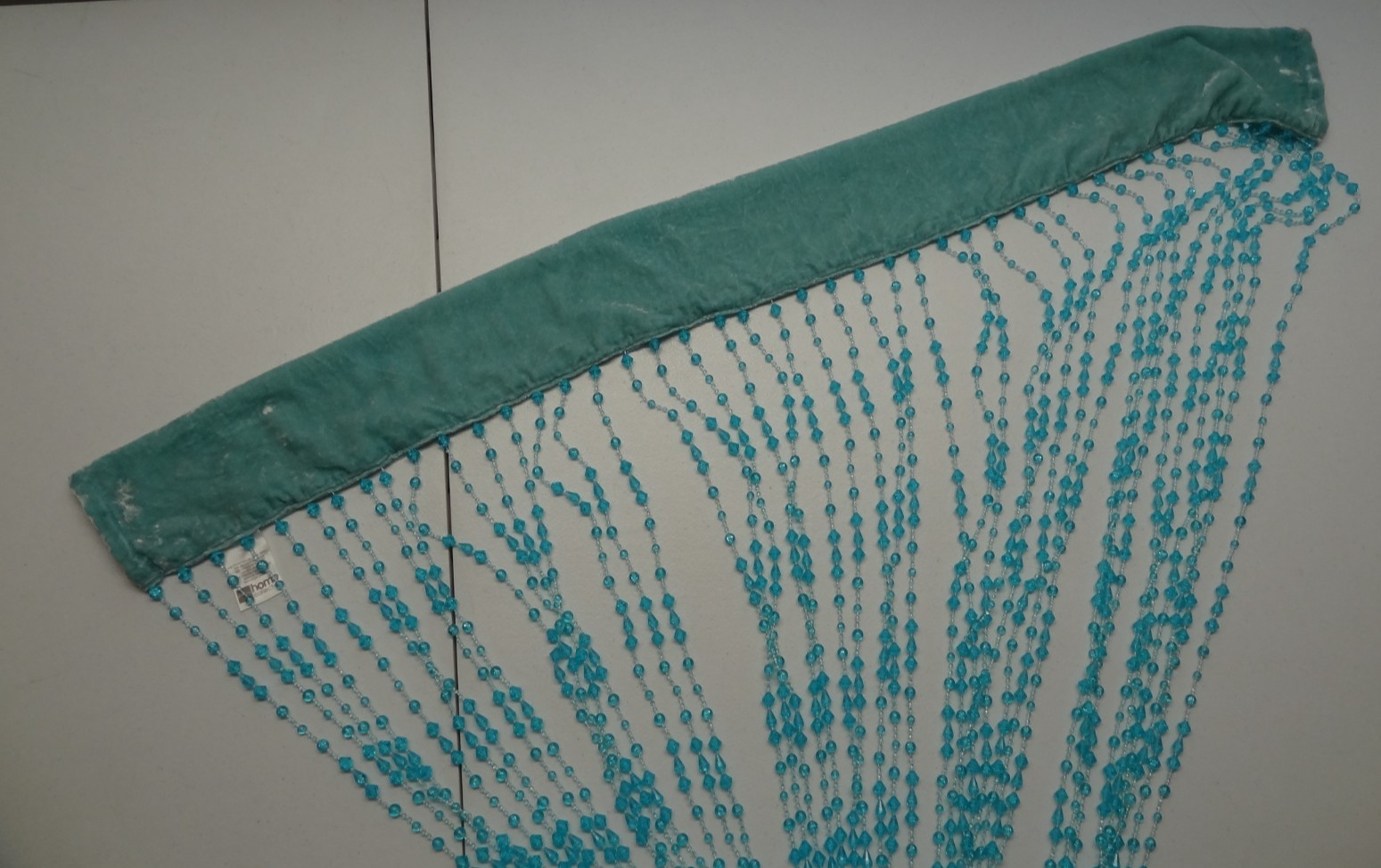 JC Penney Home Teal 40″ x84″ Doorway Beads String Curtain Beaded Home Collection