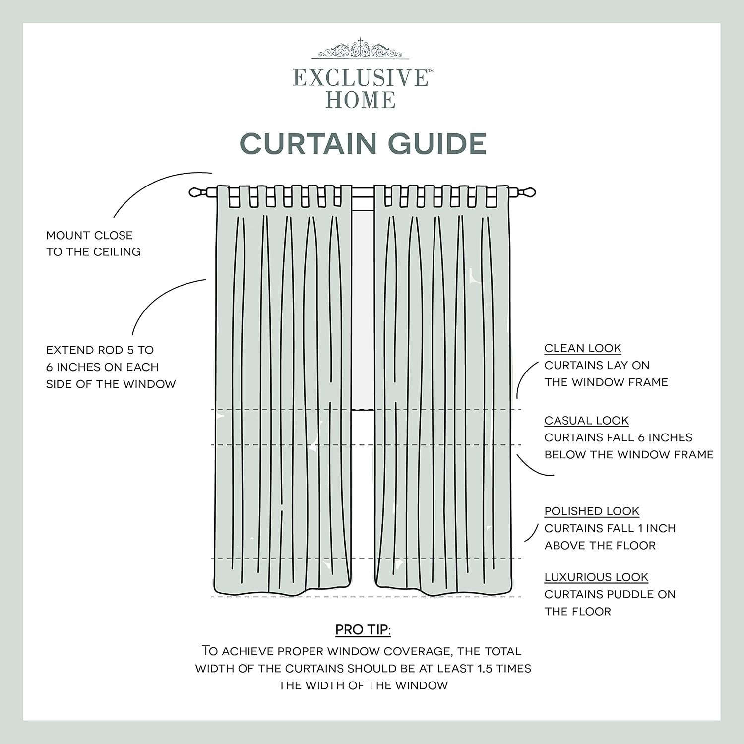 Cabana Solid Indoor/Outdoor Light Filtering Hook-and-Loop Tab Top Curtain Pan…