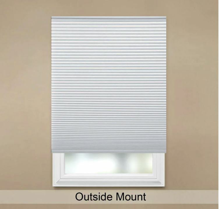 HDC Snow Drift Cordless Light Filtering Cellular Shade – Choose Size