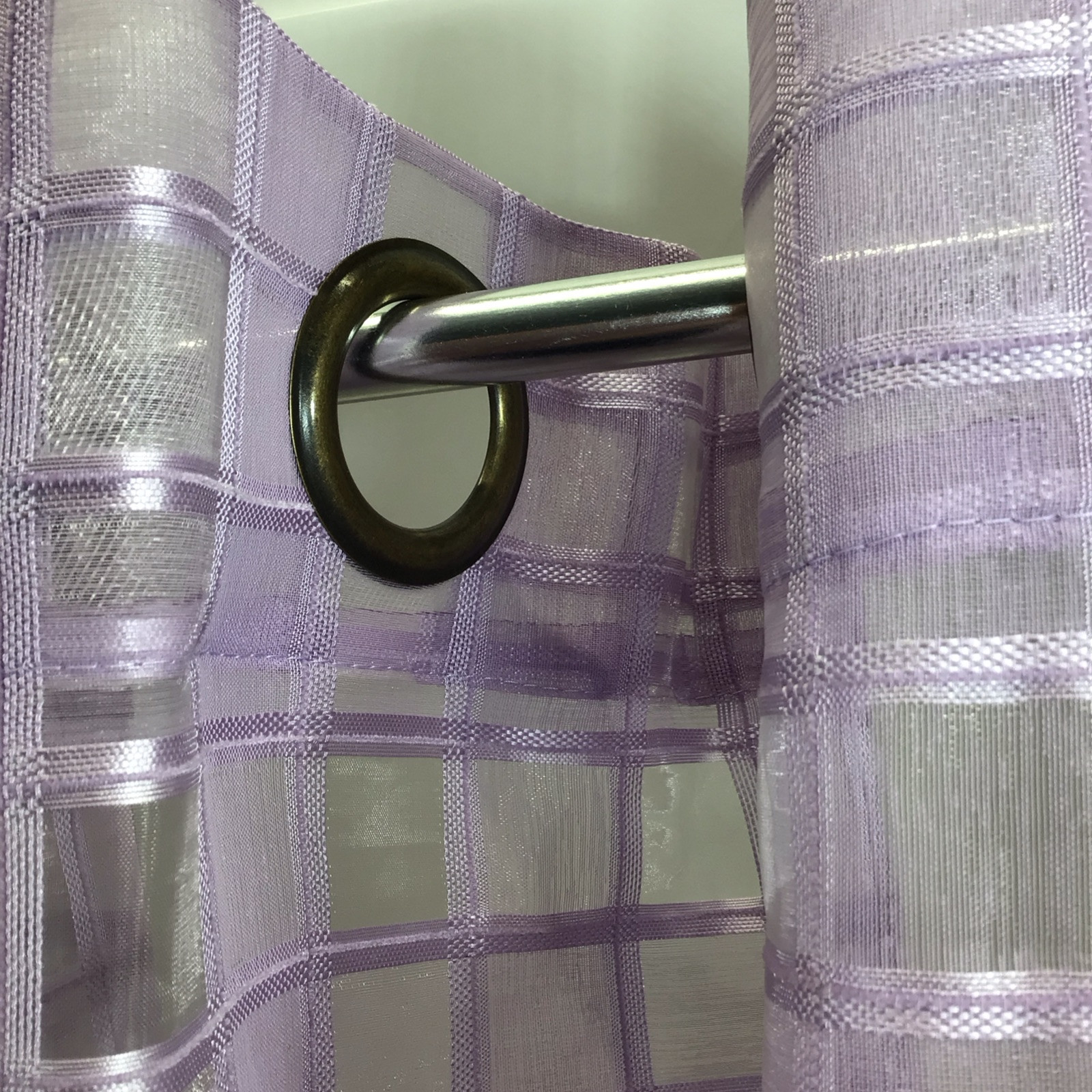 Lavender Sheer Curtain Panels 55” Wide X 84” Long Set Of 2 Panels