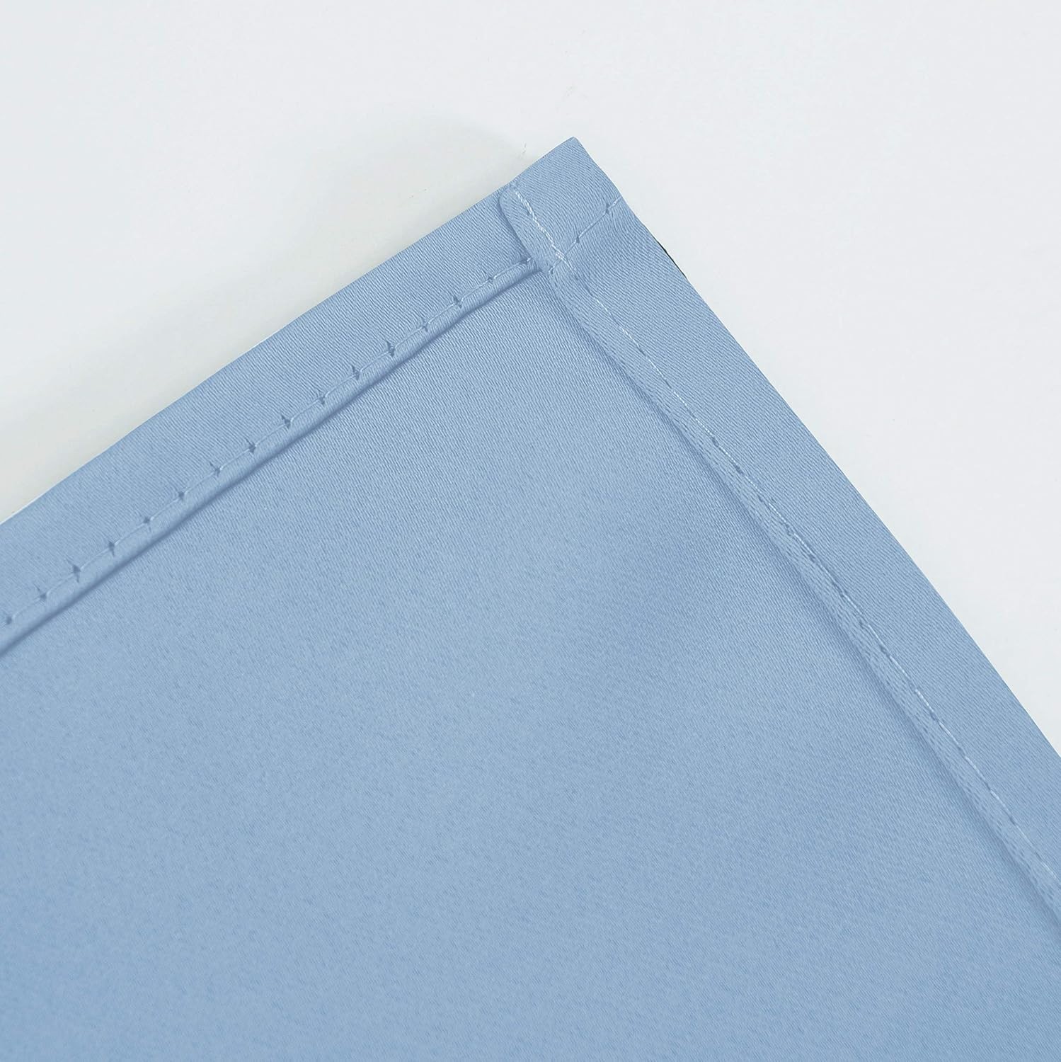 LEMOMO Blackout Curtains 52″ x 84″ Sky Blue Curtains Set of 2 Panels/Thermal