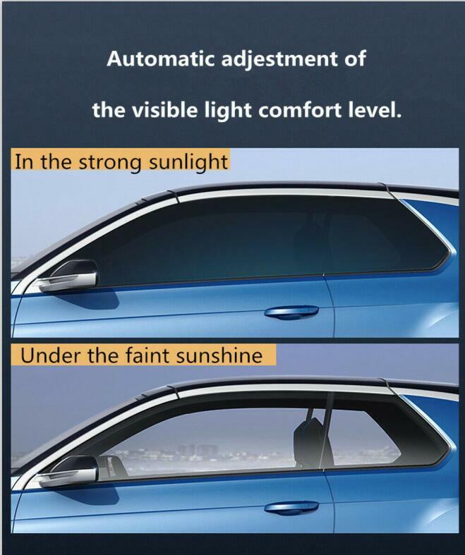 20%-75%VLT Car Window Tint Film 99%UV nano ceramic solar tint Photochromic Film