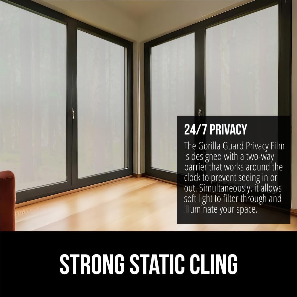 Removable Two Way Sun Blocking, Reusable No Residue Stickers 17.5 x 78.7 Inch