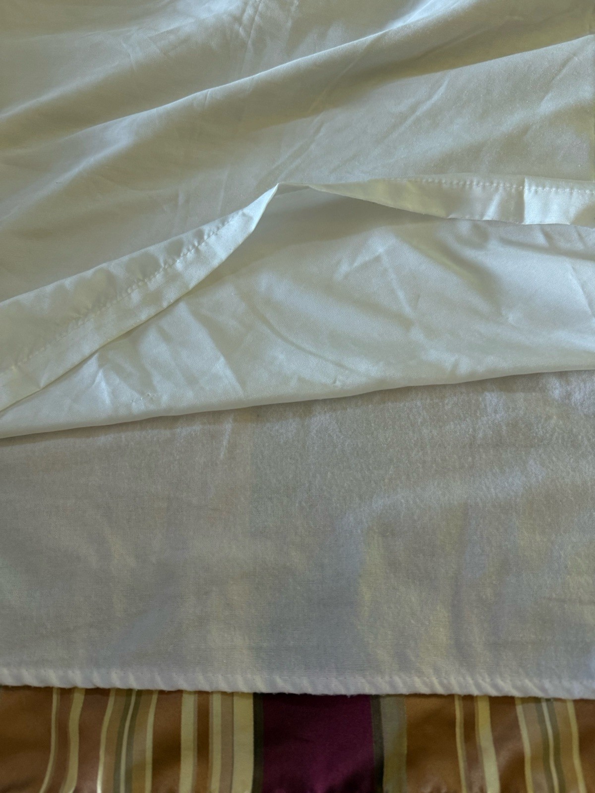 2 JC Penney Chris Madden Lined & Interlined Panels 1 Pr Curtains Burgundy Gold