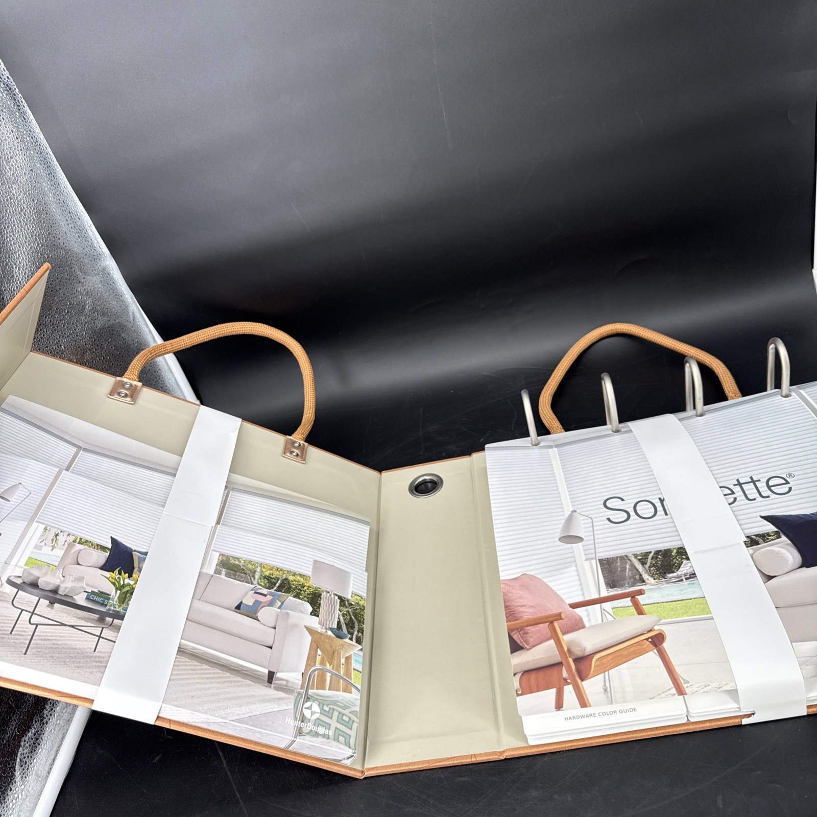 Hunter Douglas Sonnette Cellular Roller Shades Dealer Sample Kit NEW