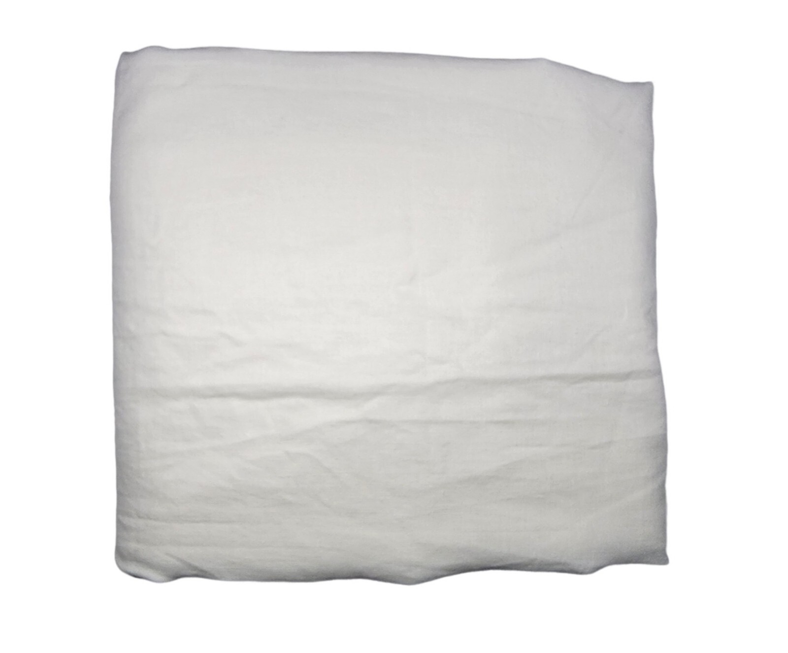 Pottery Barn Classic Belgian Flax Linen Cotton Lined Drape White 50×82.5″ READ