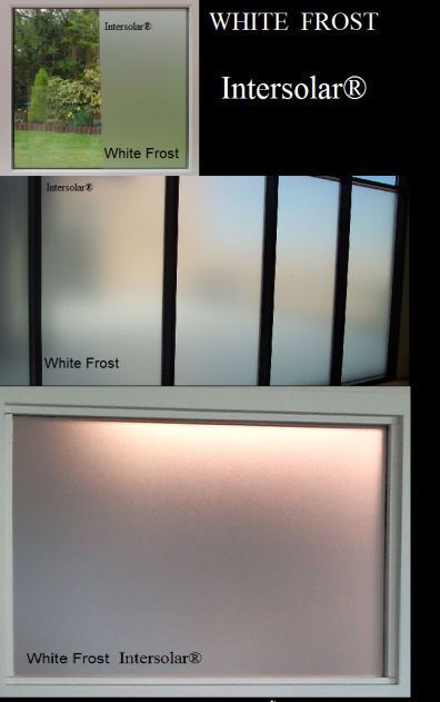 White Frost Privacy window film Made in usa 40 inch x 8 ft