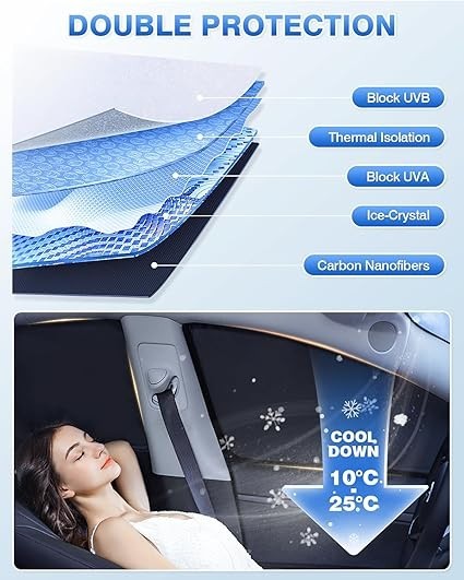 Window Shades 8PCS for Accessories Car Lexus NX300h/NX300/NX200t 2015-2021