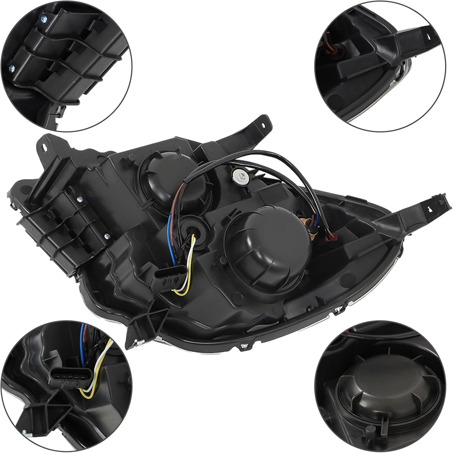 Headlight Assembly Replacement for Chevy Equinox 2011-2015 Headlights w/o