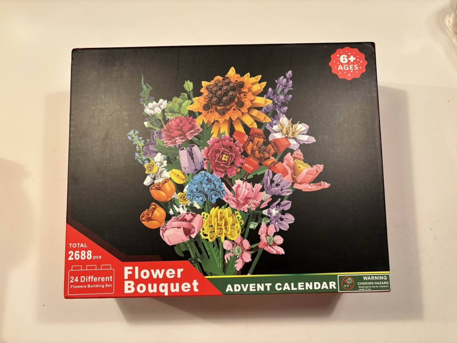 Flower Advent Calendar 24 Day Bouquet Building Blocks